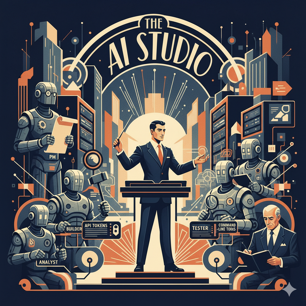 AI studio environment sketch